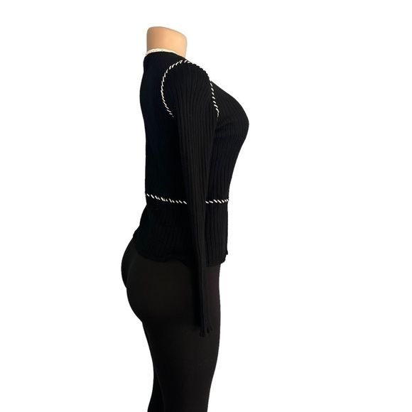 J.A.C Vintage Cottage Yellow Flower Cardigan - Picture 5 of 8